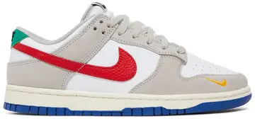 Nike Dunk Low "Light Iron Ore Red Blue"