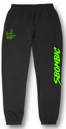 Pantalone FlyUp "SBOMBIC" Nero