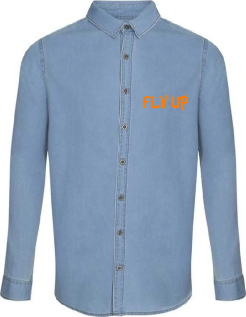 Camicia Denim FlyUp "SBOMBIC"