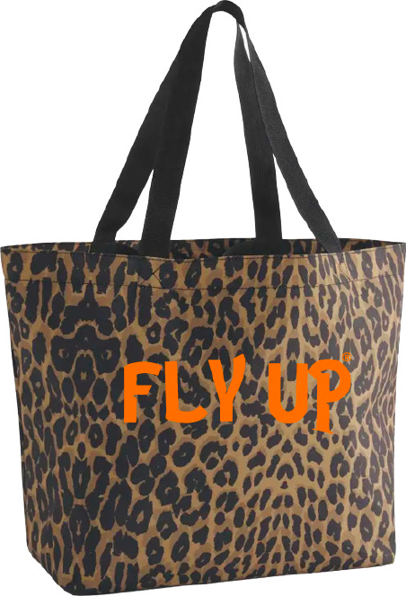 Borsa FlyUp Leopardata"