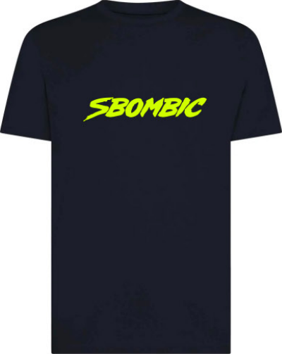 T-Shirt FlyUp "SBOMBIC" Blue Navy