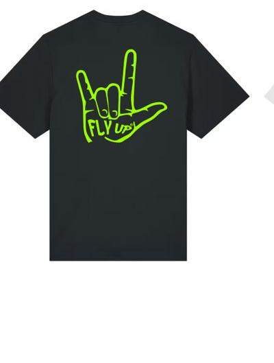 T-Shirt FlyUp "SBOMBIC" Nera